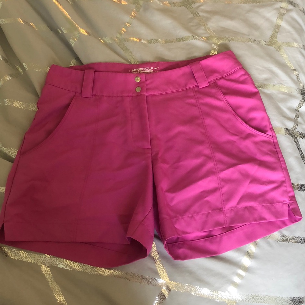 Nike Golf Pink shorts size 4